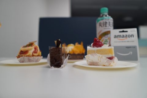 今日は男性社員の誕生日でした