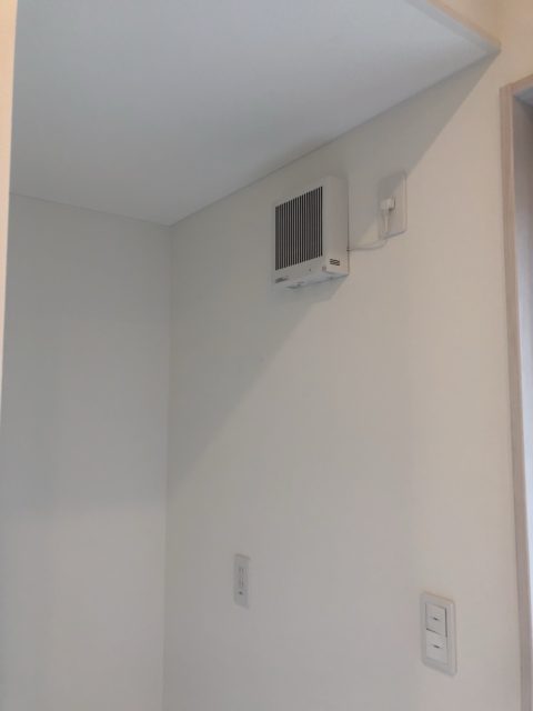 パイプファン設置